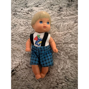Vintage Mattel Barbie 1976 Happy Heart Family Tommy Toddler Doll EUC